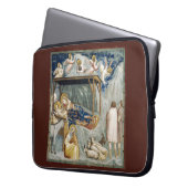 Navitity (geboorte van Jezus Christus) (door Giott Laptop Sleeve (Voorkant Links)