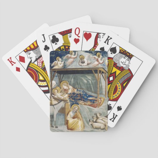 Navitity (geboorte van Jezus Christus) (door Giott Pokerkaarten (Achterkant)
