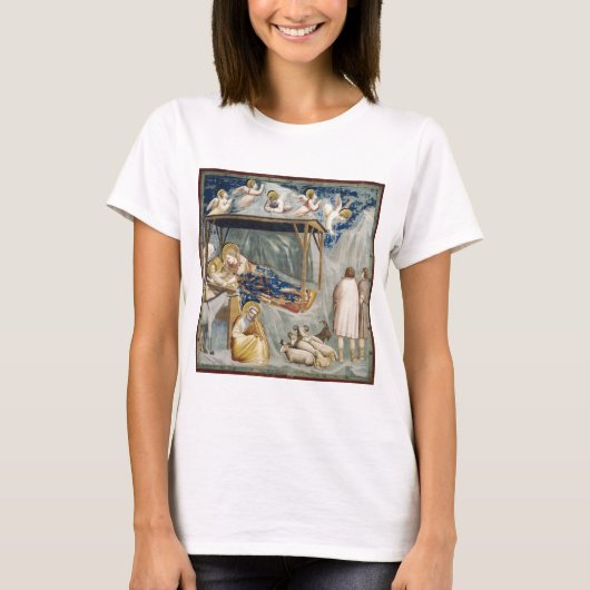 Navitity (geboorte van Jezus Christus) (door Giott T-shirt (Voorkant)