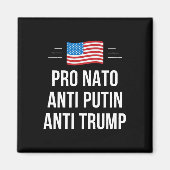 NAVO - Anti Poetin - Anti Trump - Magneet (Voorkant)