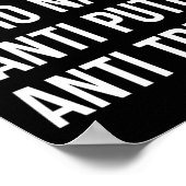 NAVO - Anti Poetin - Anti Trump - Poster (Hoek)
