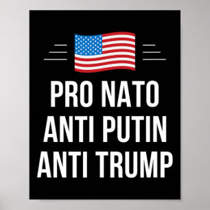 NAVO - Anti Poetin - Anti Trump - Poster