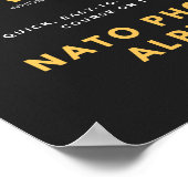 NAVO-fonetisch alfabet Poster (Hoek)