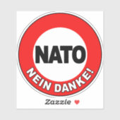 NAVO Nein Danke! Sticker (Vel)