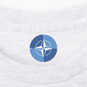 NAVO ONAT-vlagsymbool Noord-Atlantisch Verdrag Org Labels (Aangebracht)