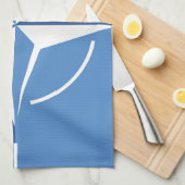 NAVO ONAT-vlagsymbool Noord-Atlantisch Verdrag Org Theedoek (Quarter Fold)