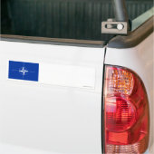 NAVO-vlag Bumpersticker (Op Truck)