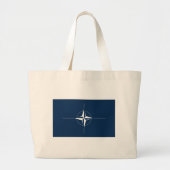 NAVO-vlag Grote Tote Bag (Voorkant)