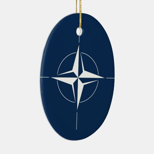 NAVO-vlag Keramisch Ornament (Rechts)