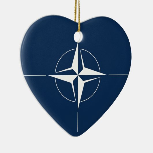 NAVO-vlag Keramisch Ornament (Rechts)