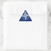 NAVO-vlag Sticker (Tas)