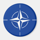 NAVO-vlaggensymbool Magneet (Voorkant)