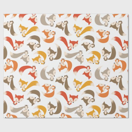 Navolgend papier voor het verpakken van vossen (Vlak)