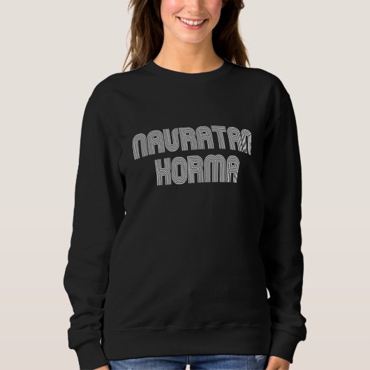 Navratan Korma Retro 70s 80s Trui (Voorkant)