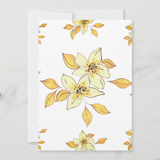 Navratri Dandiya Nachtevenement Kaart (Achterkant)