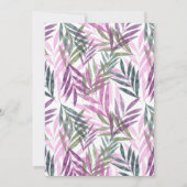 Navratri Durga Puja Viering Bloemen Kleurrijk Kaart (Achterkant)