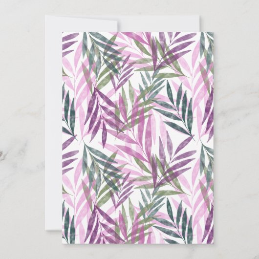 Navratri Durga Puja Viering Bloemen Kleurrijk Kaart (Achterkant)