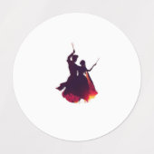 Navratri - Festival van devotie en dans Labels (Design 2)
