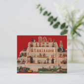 Navratri Golu, een poppenfestival Briefkaart (Staand voorkant)