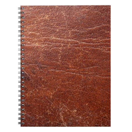 navulbaar lederen journaal notitieboek (Voorkant)