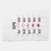 Navulkaart Theedoek (Horizontaal)