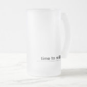 navullen matglas bierpul (Voorkant rechts)