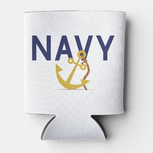 Navy Anchor Blikjeskoeler (Voorkant)