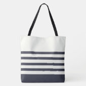 Navy Anchor Canvas tas (Achterkant)
