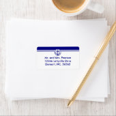 Navy Anchor Etiket (Insitu)