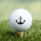 Navy anchor golfballen (Insitu Shirt)