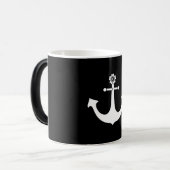 Navy anchor magische mok (Voorkant links)