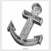 Navy anchor sticker (Vel)
