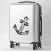 Navy anchor sticker (Koffer)