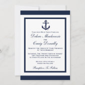 Navy Anchor - Weddenschap Kaart (Voorkant)