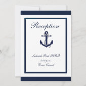 Navy Anchor - Weddenschap Kaart (Achterkant)