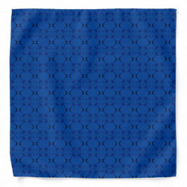 Navy and Blue Gavel Pocket Square Bandana