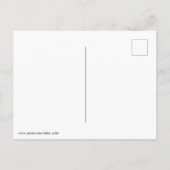 Navy and Gold Crescent Moon Eclipse Constellations Briefkaart (Achterkant)