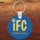 Navy and Gold Sleutelhanger (Voorkant)