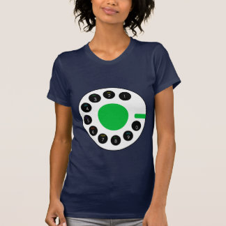 Navy and Green Call phone preppy Mod T-shirt