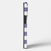 Navy and White Gingham Pset Case-Mate iPhone Case (Achterkant / Rechts)