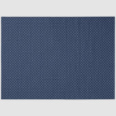Navy and White Polka Dot Tissue Paper Tissuepapier (Voorkant)