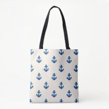 Navy Anker Hond Reis Tas
