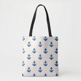 Navy Anker Hond Reis Tas