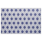 Navy Ankers Wit BG, Navy 3 Initiaal Monogram Stof (Yard (91,4 cm))