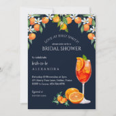 Navy Aperol Love op het eerste Vrijgezellenfeest v Kaart (Voorkant)