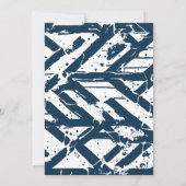 Navy Athlete Afstuderen wist Pet op Kaart (Achterkant)