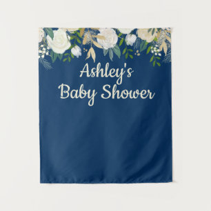 Navy Baby shower Foto Booth Backdrop Foto Prop Wandkleed