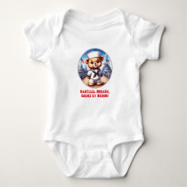 Navy babykleding voor jongens en meisjes romper