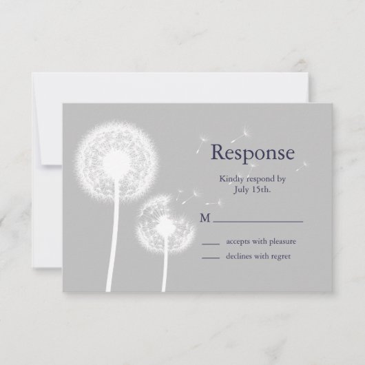 Navy Best Wishes! RSVP (Voorkant)