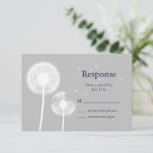 Navy Best Wishes! RSVP (Staand voorkant)